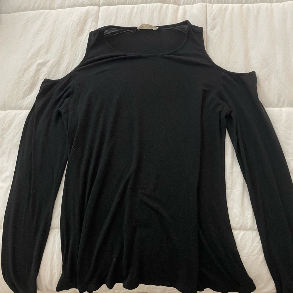 Bear Dance Cold Shoulder Long Sleeve
